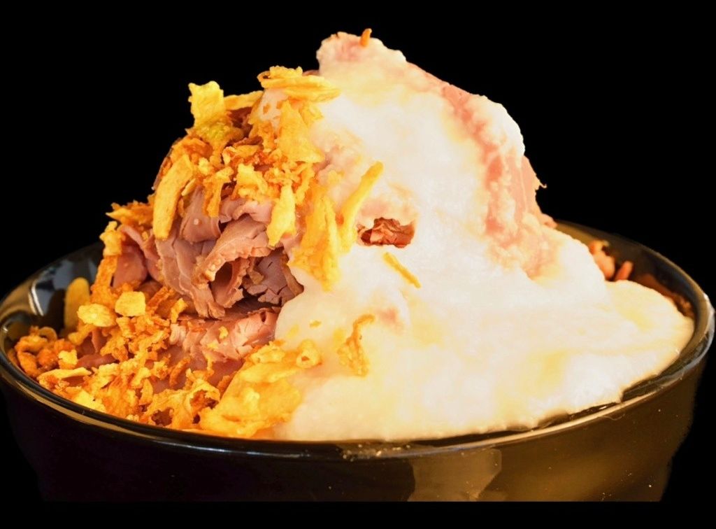 塩ダレとろろマウンテンローストビーフ丼