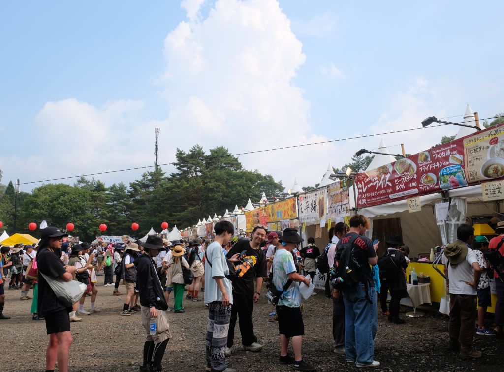 一祭一麺。暑すぎた2023年の苗場では、麺が主食になっていたのかも