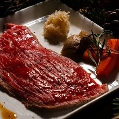 国産牛のローストビーフ