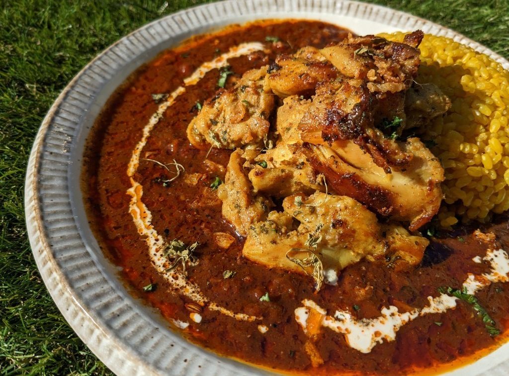 若鶏もも肉のごろごろタンドリーチキンカレー