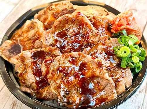 特上ラム肉のジンギスカン丼