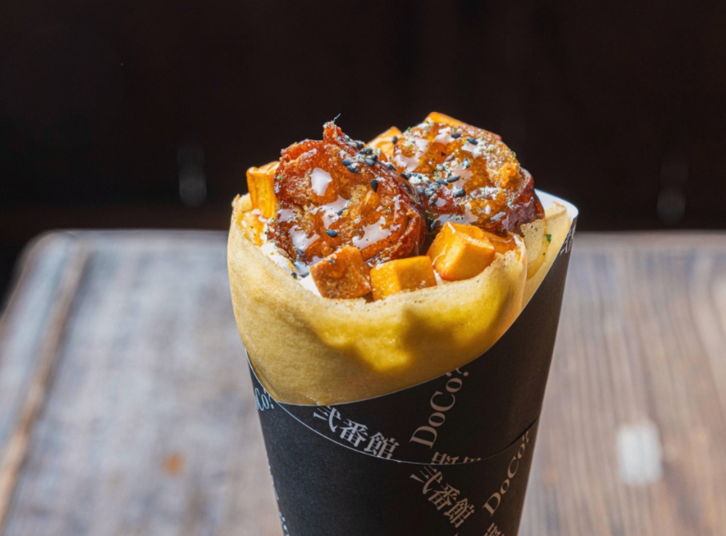 大学芋クレープ・ 干し芋クレープ