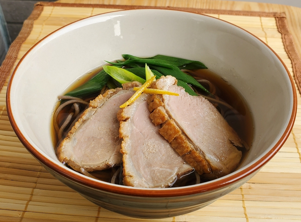 京鴨と九条ねぎの南蛮そば
