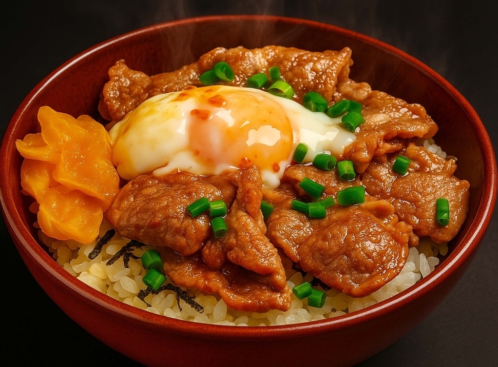 温玉牛カルビ丼