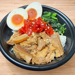 熟成味玉煮豚めし