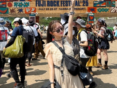 【菅野結以（モデル＆ラジオパーソナリティ）インタビュー】かき氷がフジロックを遊ぶエネルギー源。