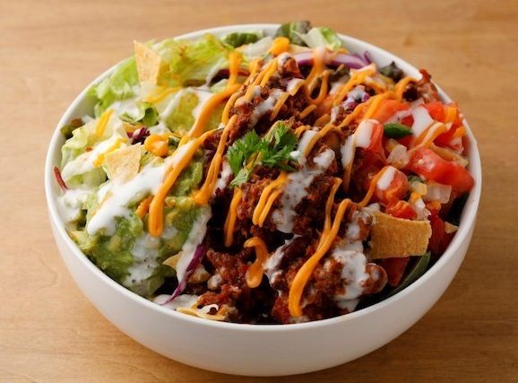 メキシコ料理屋のタコライス