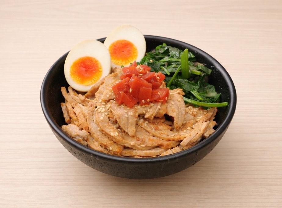 熟成味玉煮豚めし