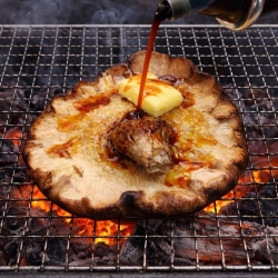 北海道バター醤油しいたけ焼き