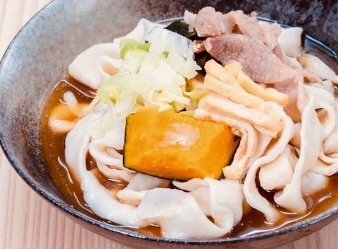 富士桜ポークの手打ちほうとう、手打ちうどん
