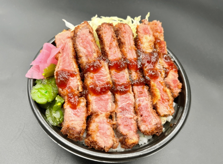 牛カツ丼