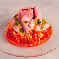 冷製パスタ★ローストビーフトマトソース