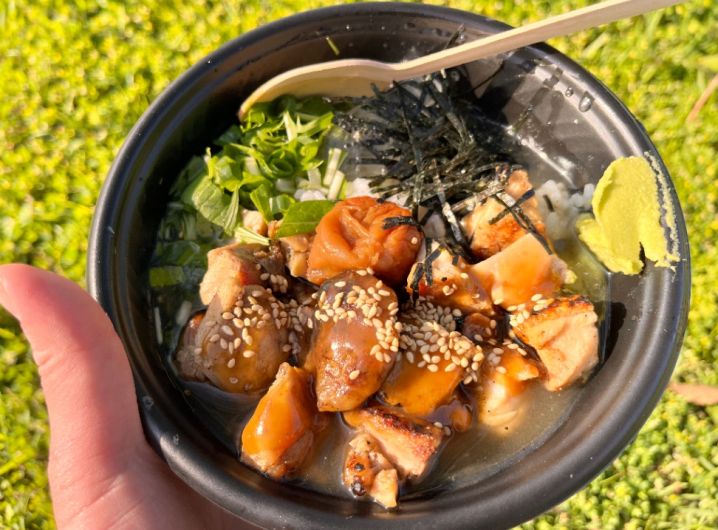 炭火焼 鶏まぶし丼　オルガン