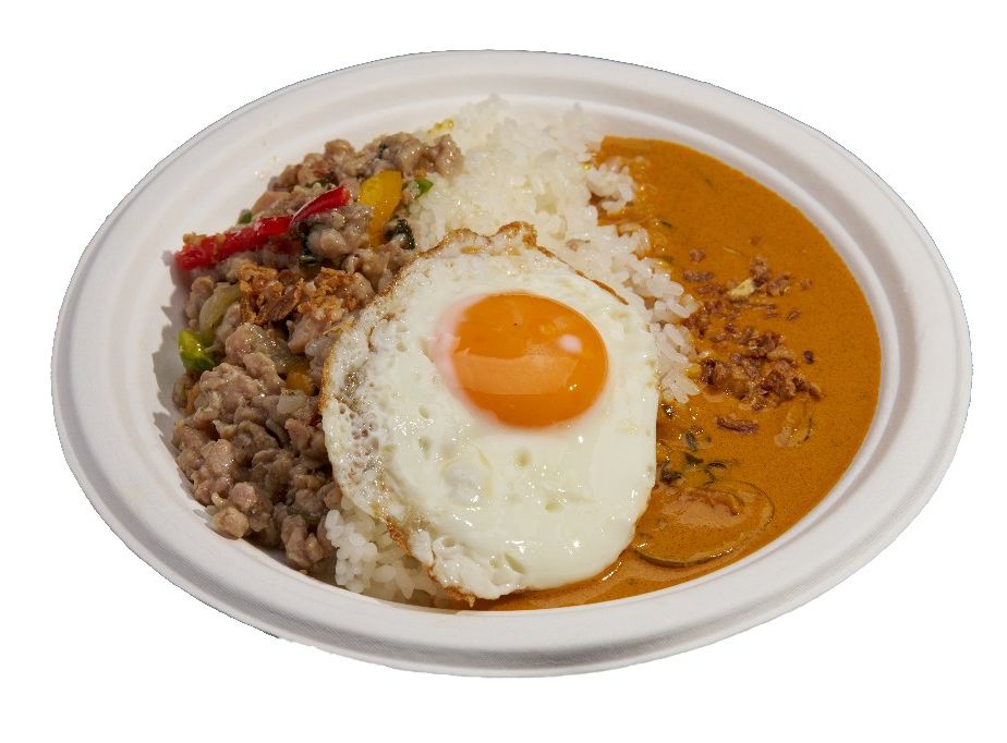 ガパオ&ココナッツチキンカレー