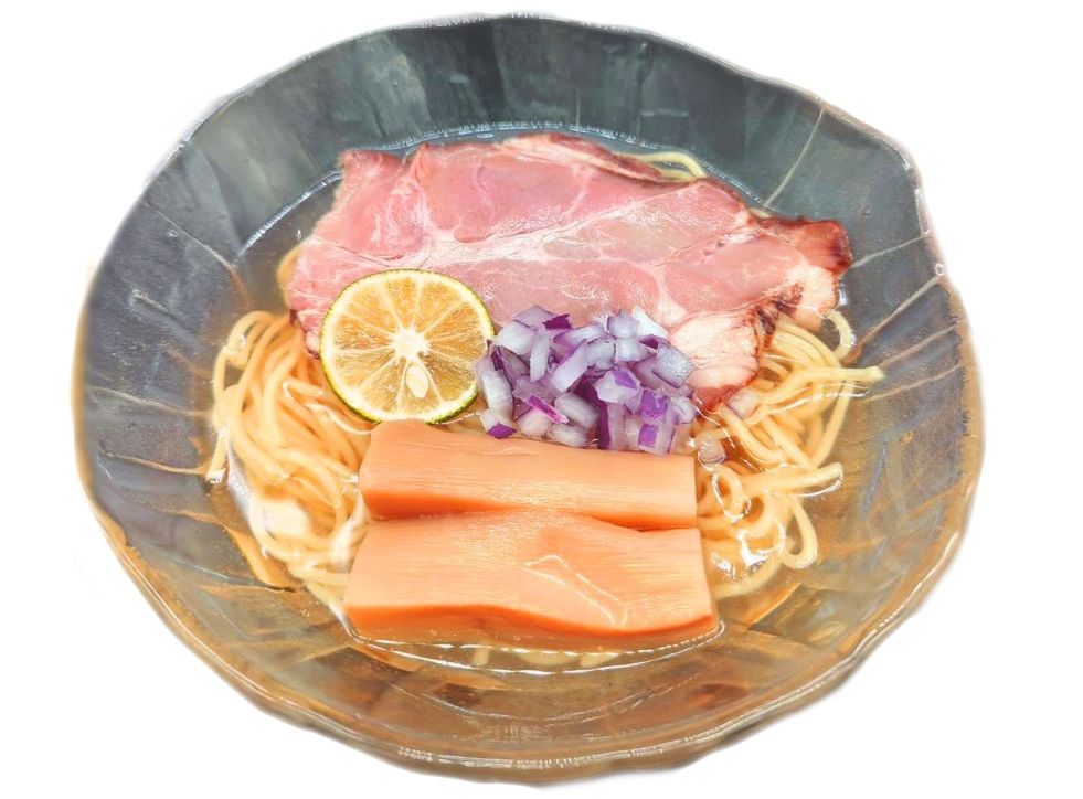 羅臼昆布とシジミの冷やし中華そば