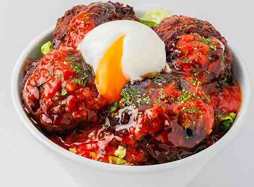 挽肉団子温玉丼