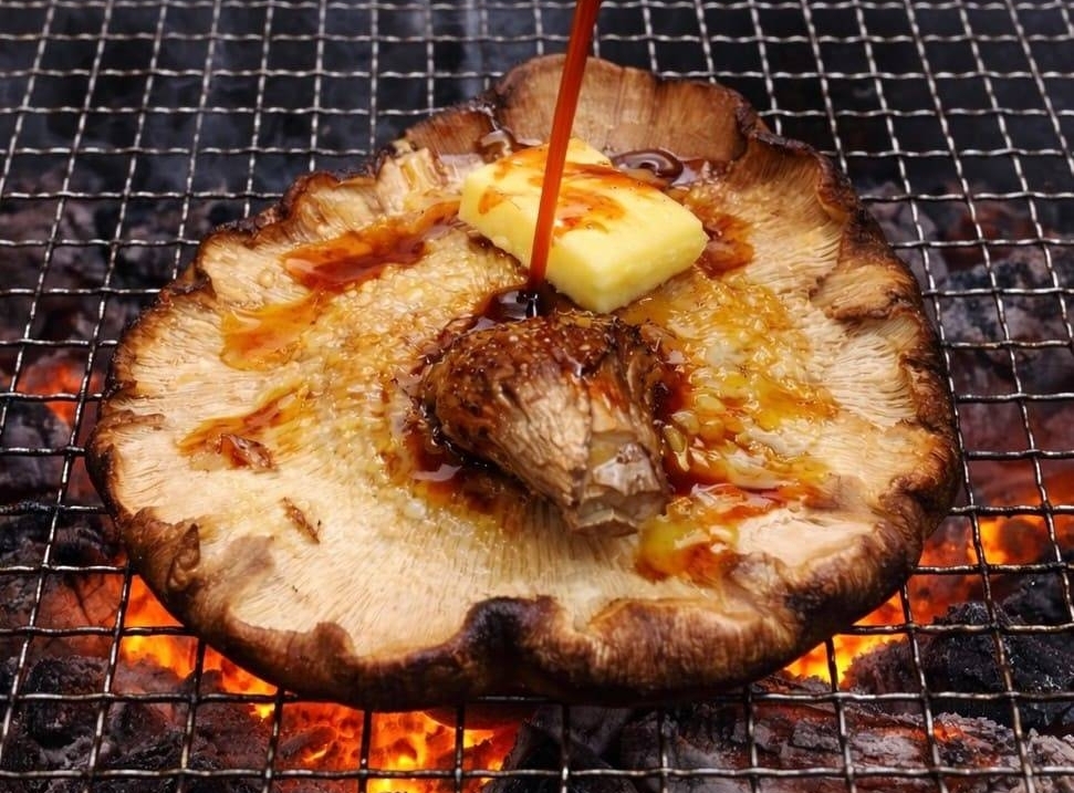 北海道バター醤油しいたけ焼き