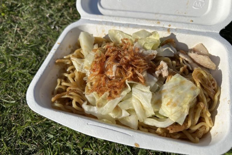 こがし焼きそば三ツ星