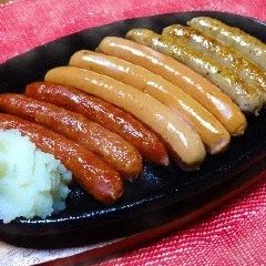 ヴルストヒェン３種盛り