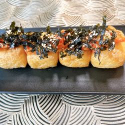 油揚げ串梅しそ
