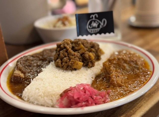 カレー3種盛り