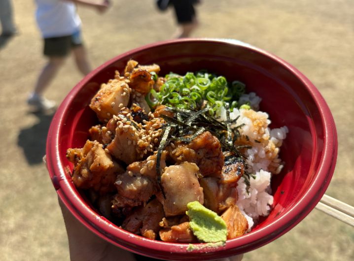 炭火焼 鶏まぶし丼　オルガン