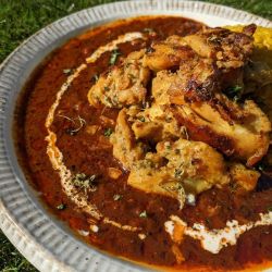 若鶏もも肉のごろごろタンドリーチキンカレー