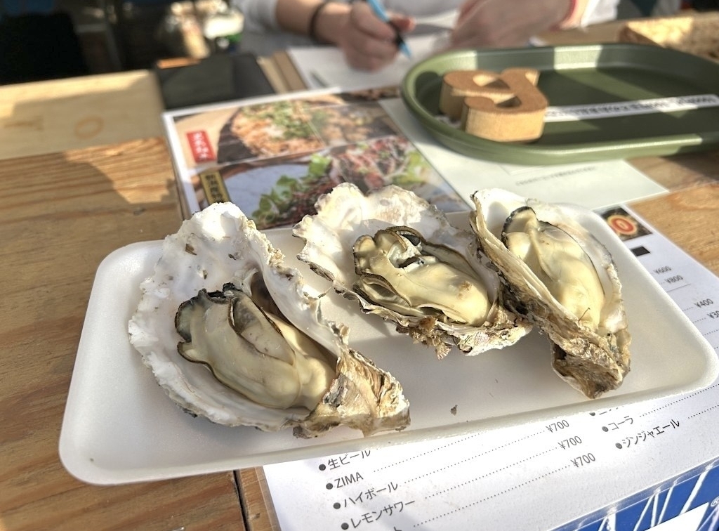 三陸産 蒸し牡蠣