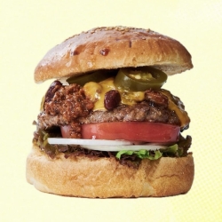 チリチーズバーガー
