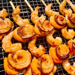 えびホタテロング串