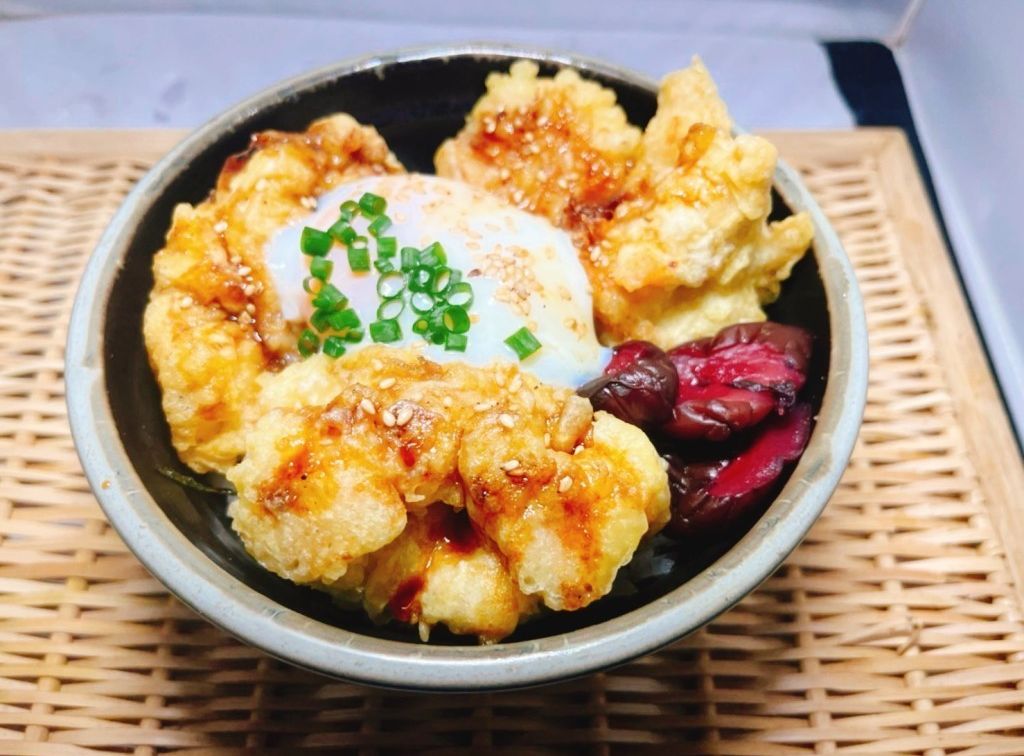とり天丼