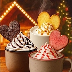 ハートラスクのこだわりホットミルク各種