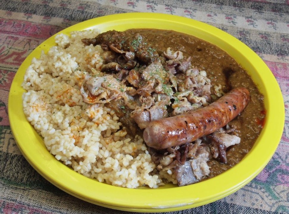 焼肉鉄板ポークカレー