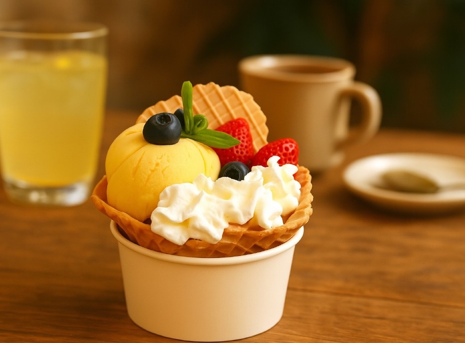 ゆずハニーパフェ