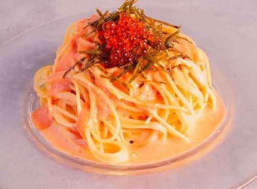冷製パスタ☆いくら明太子