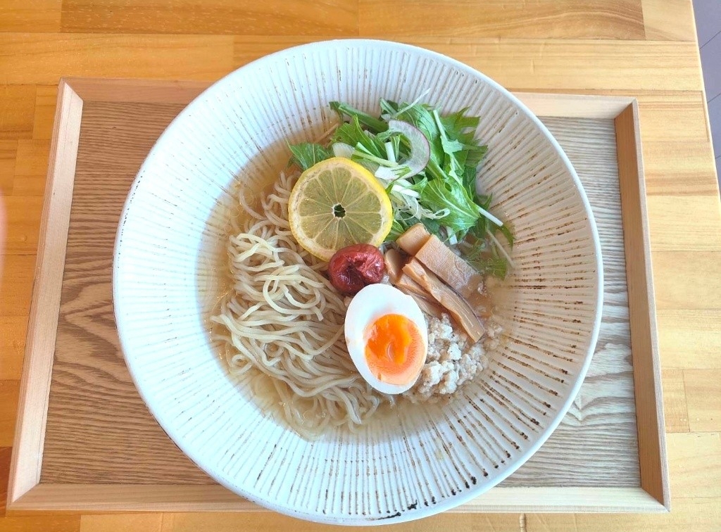 冷やし鶏塩そば