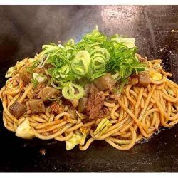 神戸牛すじ焼きそば