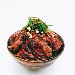 壺漬けハラミ丼 ～九条ネギと黒煎り七味～