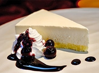 ブルーベリーチーズケーキ