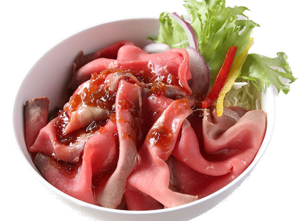 炙り牛たたき丼