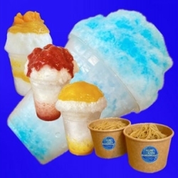 かき氷 / 1㎜絞りモンブランケーキ