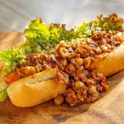 ホットドック（チリビーンズ）