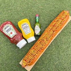 40㎝超！ Looong Hot Dog！