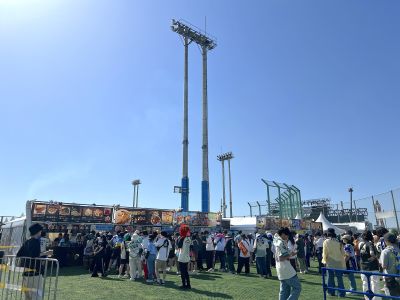 詰まってます！ なフェス飯は期して待つべし!!  JAPAN JAMで1日1000個売れる○○をリポート