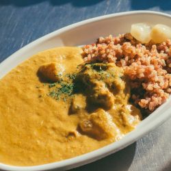 秀作カレー（チキンと角切り大根のカレー）
