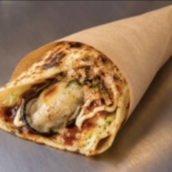 牡蠣お好み焼きクレープ