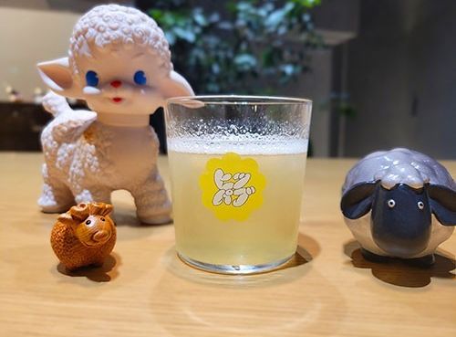 【泡レモン】（レモンスパークリングワイン）