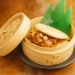 豚角煮バーガー