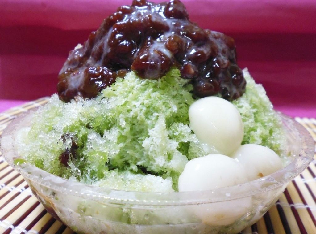 ミルク宇治抹茶金時