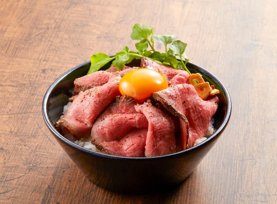 神戸牛ローストビーフ丼